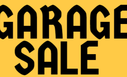Garage Sale — 2020